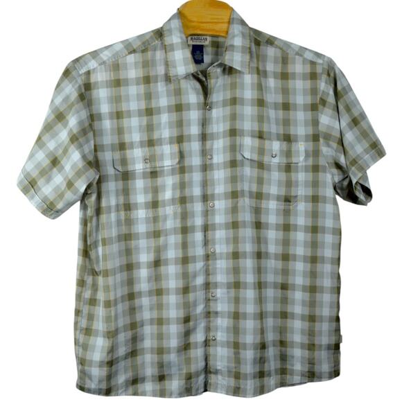 Magellan Sportswear Plaid Shirt – Size XXL Short Sleeve Fishing Button-Up - Picture 1 of 10